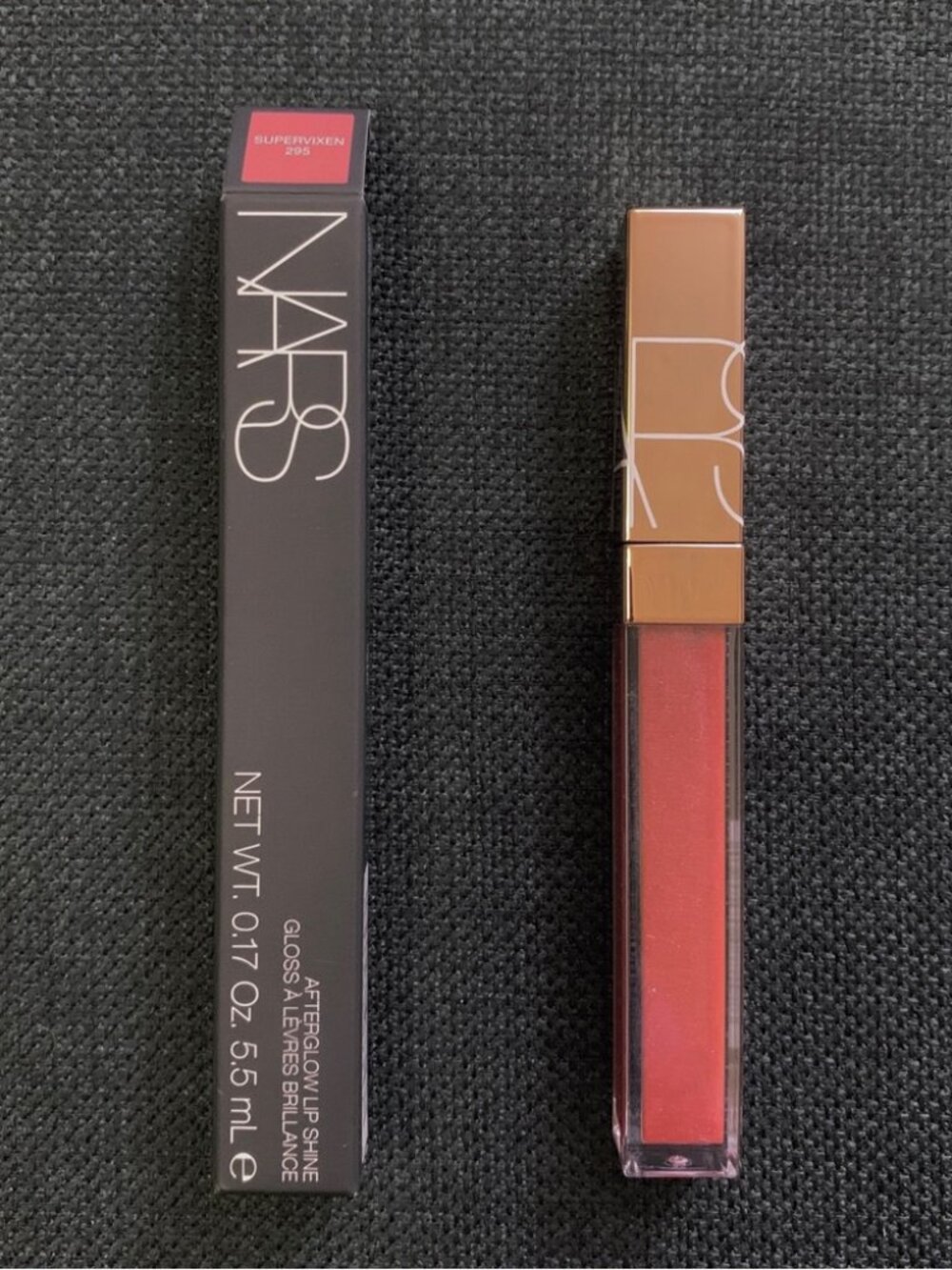 NARS Afterglow Hydrating Lip Shine Gloss - Supervixen - Full Size .17 oz - NWT